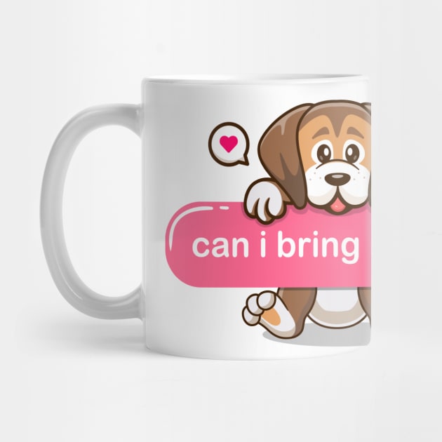 life without dogs i dont think so, can i bring my cute puppy in text imessage style by Qprinty